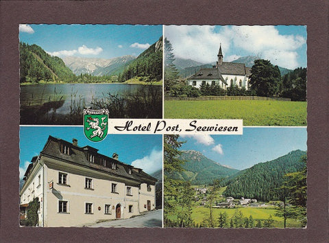 AK Seewiesen. Hotel Post. Inh. M. u. W. Achatz.