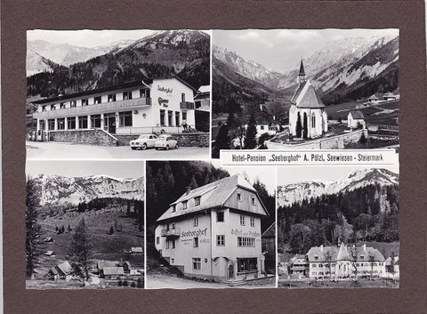AK Seewiesen. Hotel Pension Seeberghof A. Pölzl.