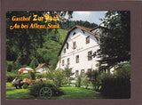 AK Au bei Aflenz. Gasthof Zur Post. Heinz Günther Strohmaier.