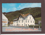AK Au bei Aflenz. Gasthof Zur Post. Heinz Günther Strohmaier.