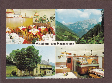 AK Thörl. Gasthaus zum Hochschwab. P. Und Ch. Reiter vorm. Schreiner. Palbersdorf 7.