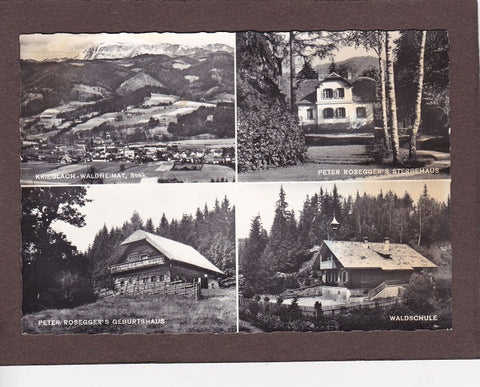 AK Krieglach – Waldheimat. Peter Rosegger.