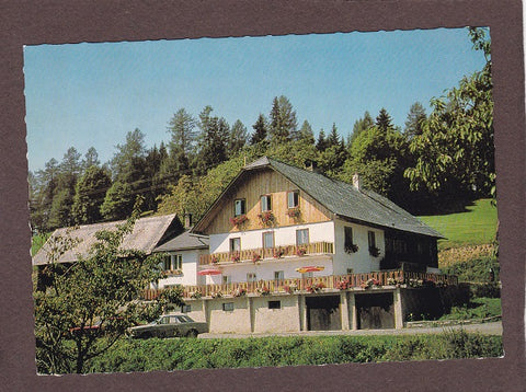 AK Krieglach. Malleisten 16. Pension Tannhof. Fam. Schrittwieser.