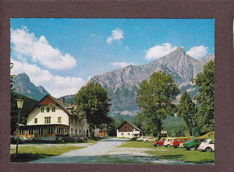 AK Alpengasthof Bodenbauer mit Buchbergkogel und Zinken.