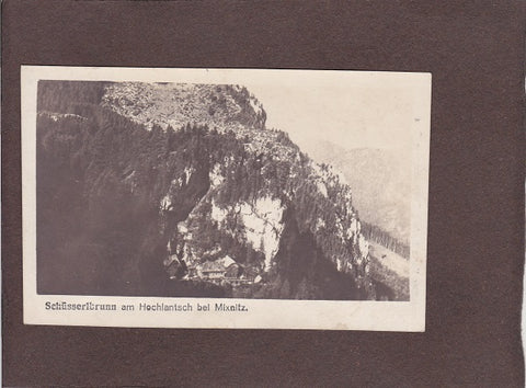 AK Schüsserlbrunn am Hochlantsch bei Mixnitz.