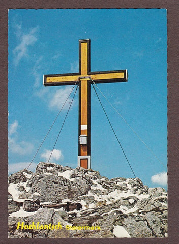AK Gipfelkreuz auf dem Hochlantsch.
