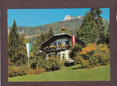 AK Tragöß – Oberort. Pension Waldhof.