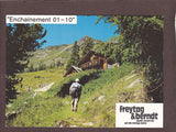 AK Enchainement 01-10. alle 10 österr. WW 7500 km in 150 Tagen Fritz Peterka 26.3. 4.9. 1994. Gelaufen 1994, Absender: Fritz Peterka. Empfänger Johann Dieplinger.