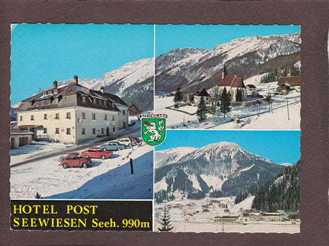 AK Seewiesen. Hotel Post Inh. Rudolf Barton.