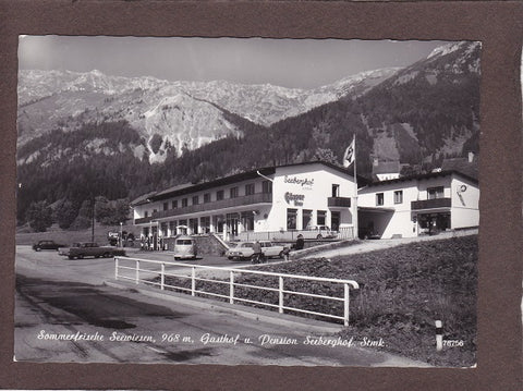 AK Sommerfrische Seewiesen. Gasthof u. Pension Seeberghof. (1967)