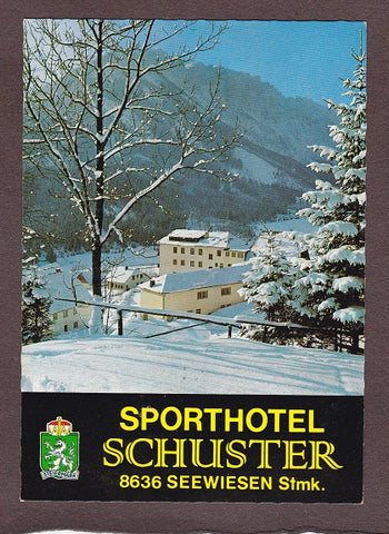AK Seewiesen. Sporthotel Schuster.