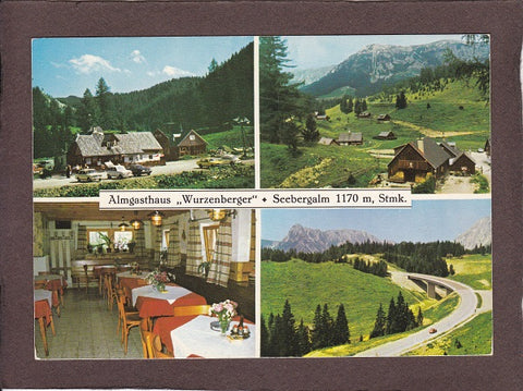 AK Seebergalm. Almgasthaus Wurzenberger.