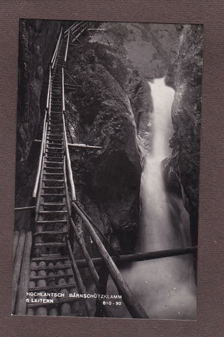 AK Hochlantsch Bärnschützklamm. 6 Leitern.