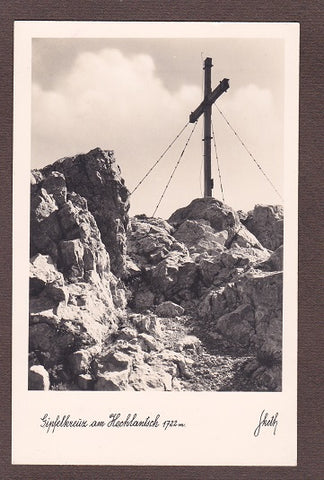 AK Gipfelkreuz am Hochlantsch.