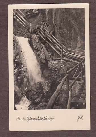 AK Aus der Bärenschützklamm.