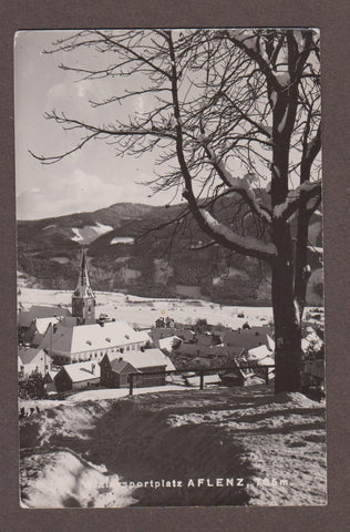 AK Wintersportplatz Aflenz.