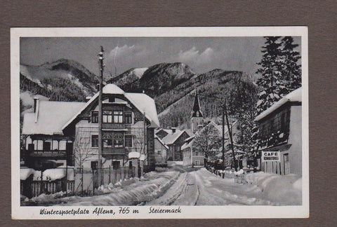 AK Wintersportplatz Aflenz.