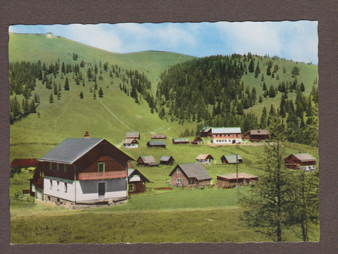 AK Bürgeralpe bei Aflenz Alpengasthof W. Gollner.