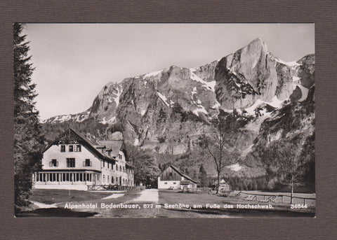 AK Alpenhotel Bodenbauer am Fuße des Hochschwab (1939)