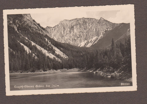 AK Tragöß-Oberort Grüner See. (1940)