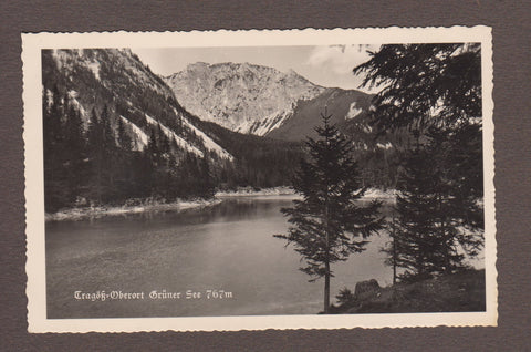 AK Tragöß-Oberort Grüner See. (1939)