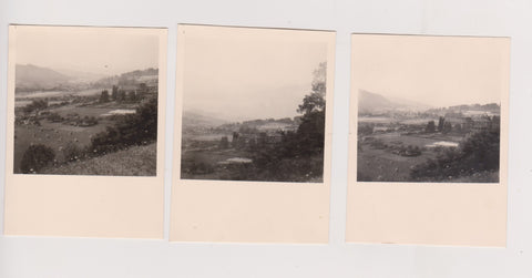 3 Fotos Kindberg vom Hofackerl gesehen (um 1950)
