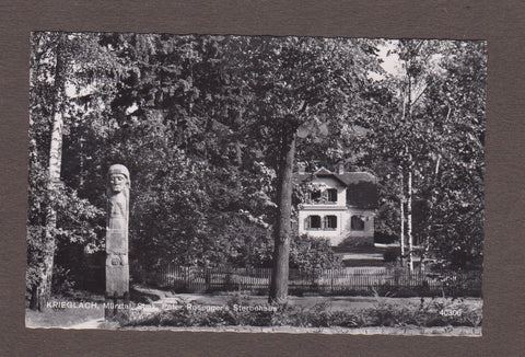 AK Krieglach. Peter Rosegger's Sterbehaus. (1968)