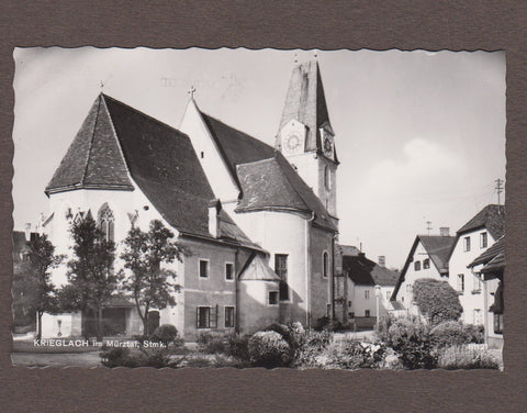 AK Krieglach im Mürztal. Kirche.