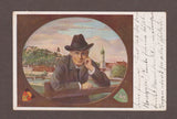 AK Peter Rosegger. Hintergrund Graz. Deutscher Schulverein. (um1910)
