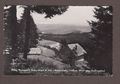 AK Peter Rosegger's Geburtshaus in Alpl (Waldheimat) (1959)