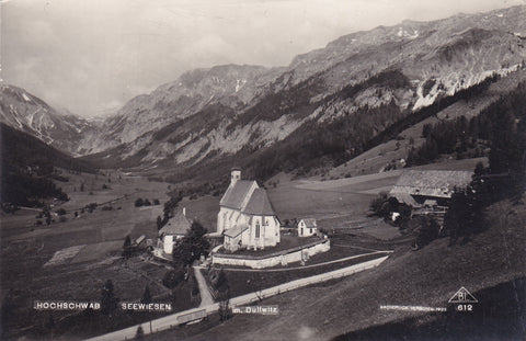 AK Hochschwab Seewiesen mit Dullwitz. (1928)