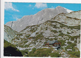 AK Voisthalerhütte gegen Hochschwab-Südwand.