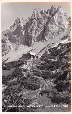 AK Hochschwab Voisthalerhütte und Edelspitzen.