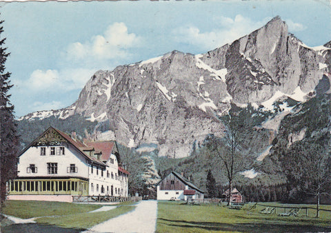AK Alpengasthof Bodenbauer am Fuße des Hochschwab.