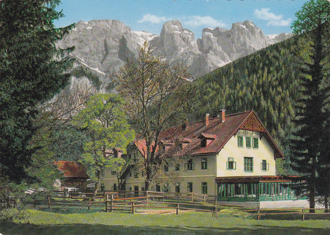AK Alpengasthof Bodenbauer am Fuße des Hochschwab.