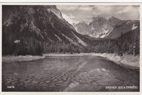 AK Grüner See bei Tragöss. (1931/32)