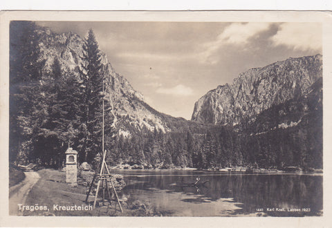 AK Tragöss, Kreuzteich. (1923)