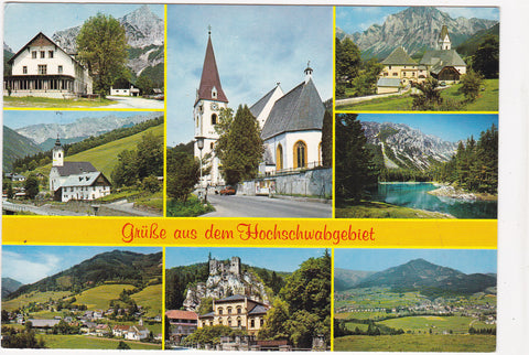 AK Grüße aus dem Hochschwabgebiet.