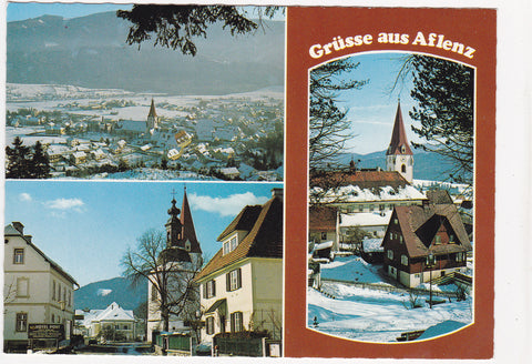 AK Grüsse aus Aflenz.