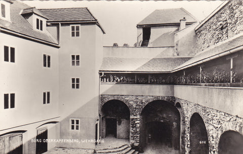 AK Burg Oberkapfenberg, Wehrgang.