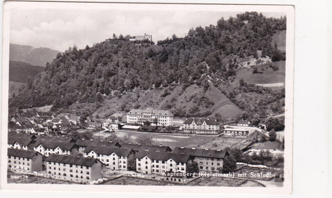 AK Kapfenberg mit Schloßberg. (1940-41)