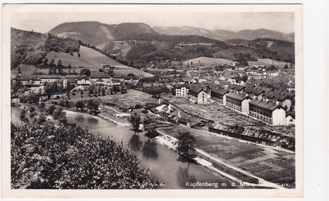 AK Kapfenberg mit der Mürz. (1950-51)