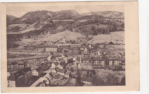 AK Stadt Kapfenberg. St. Martin u. Wienerstrasse.