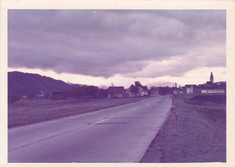 Foto Mürzhofen Abendstimmung (1967)