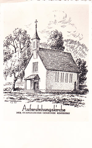 AK Auferstehungskirche der Evangelischen Gemeinde Kindberg.