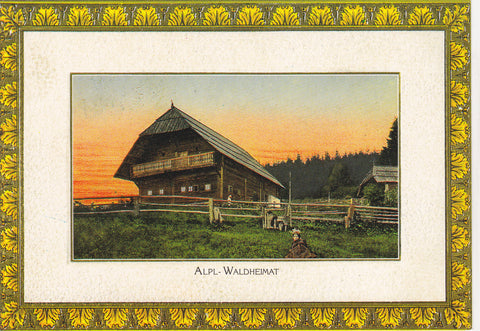 AK Alpl Waldheimat. Peter Roseggers Geburtshaus. (1989)