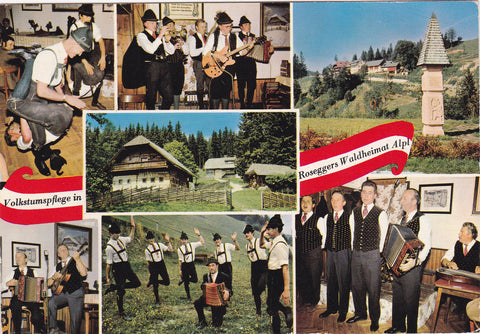 AK Volkstumspflege in Roseggers Waldheimat Alpl.