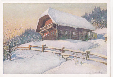 AK Peter Roseggers Heimat. 1. Das Geburtshaus des Dichters.
