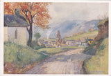 AK Peter Roseggers Heimat. 5. Krieglach von der Alpsteigstraße aus gesehen.