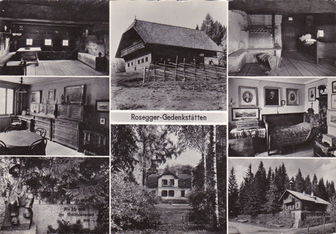 AK Rosegger-Gedenkstätten.